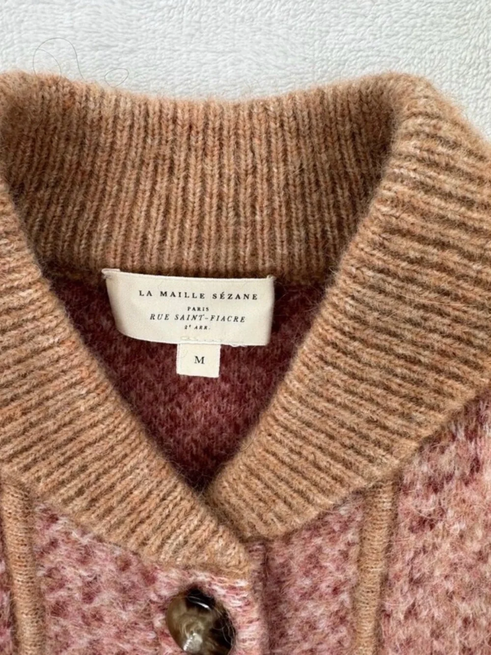 Sezane Nathael Sweater Jacket - Picture 5 of 6